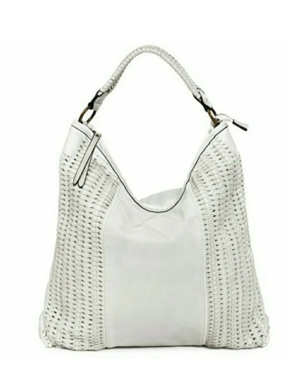 VICI COLLECTION VOYAGER WOVEN CROSSBODY BAG